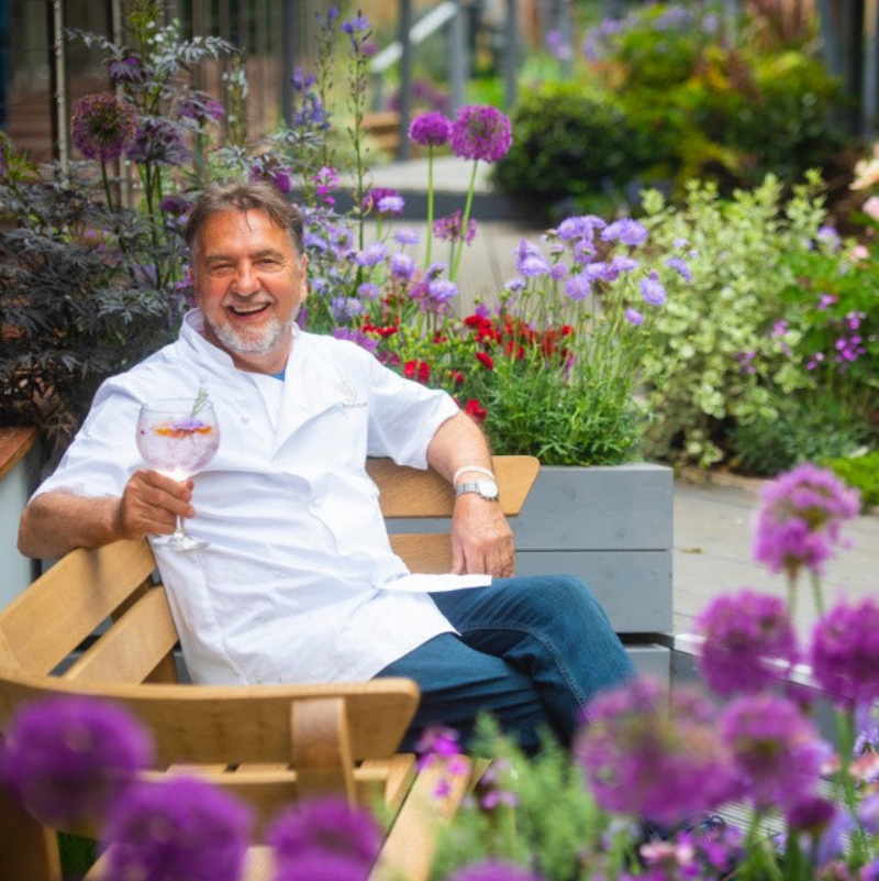 RAYMOND BLANC AT THE RHS CHELSEA FLOWER SHOW