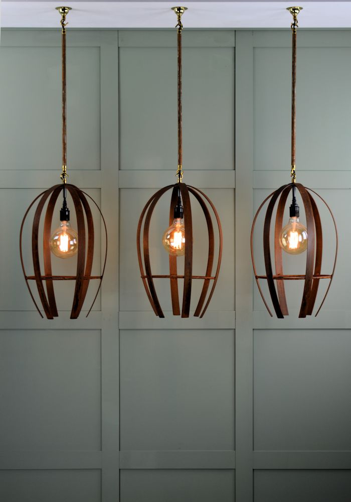 BIRDCAGE INDUSTRIAL PENDANT LIGHT FOR OUTDOORS