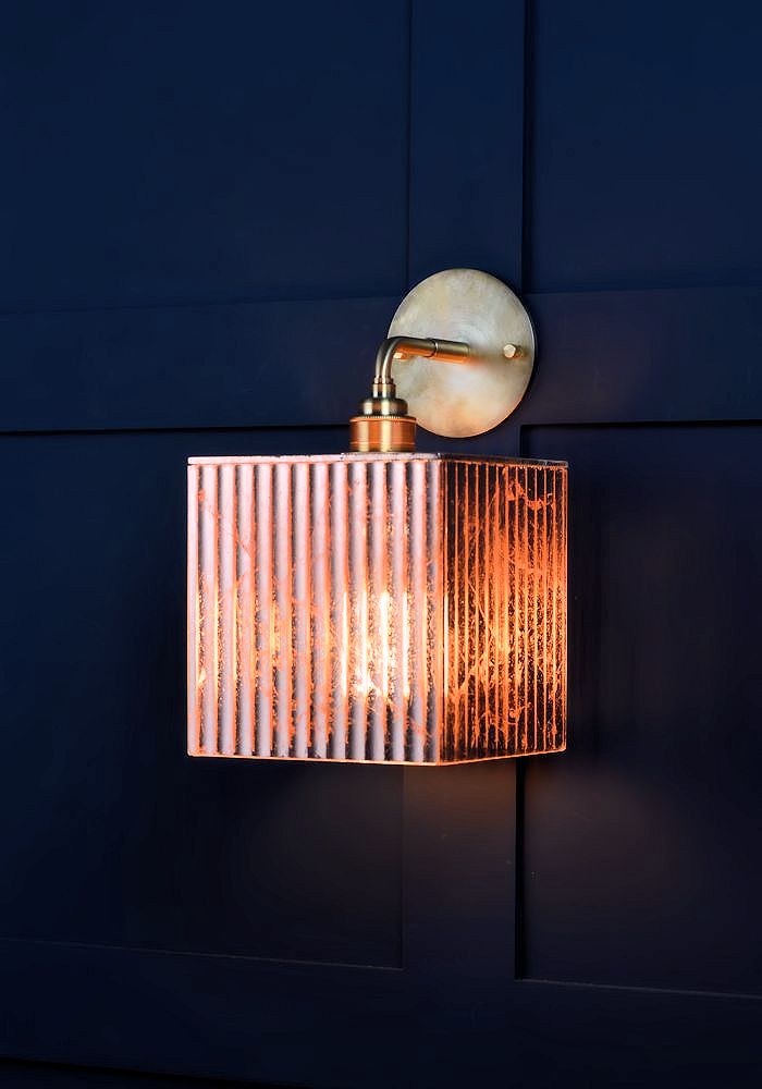 IP44 COPPER BATHROOM WALL LIGHT - LUXURY HOME LIGHTING - BATHROOM LIGHTING - THE LIGHT YARD 