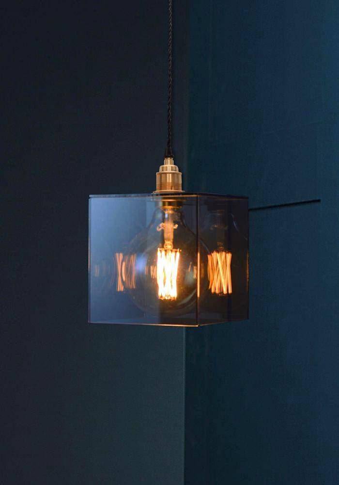 SMOKED GLASS PENDANT LIGHT - The Light Yard