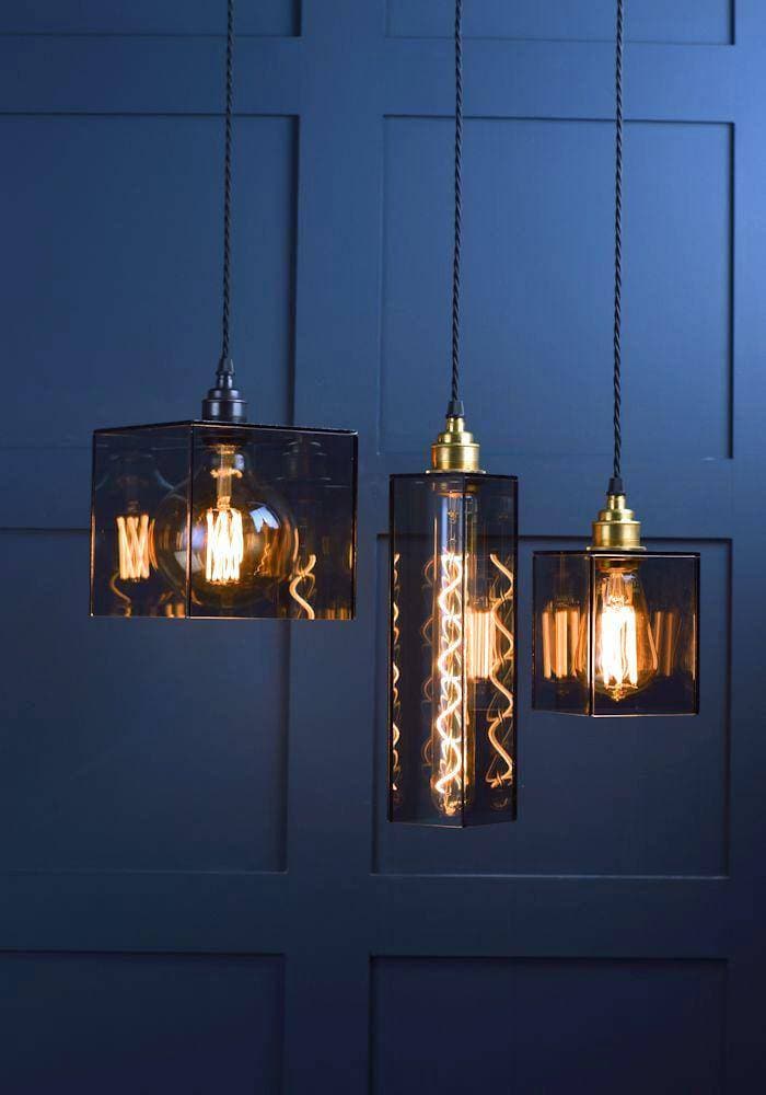 SMOKED GLASS PENDANT LIGHT - The Light Yard